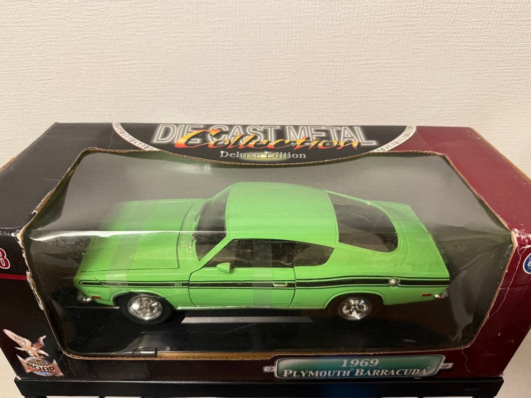 1969 Plymouth Barracuda 1/18(サブライムグリーン)