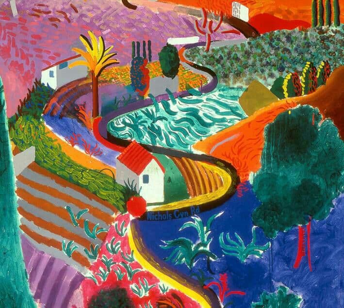 個人が手作りで絵を模造する レトロな油絵 創意絵画. 個人絵画.