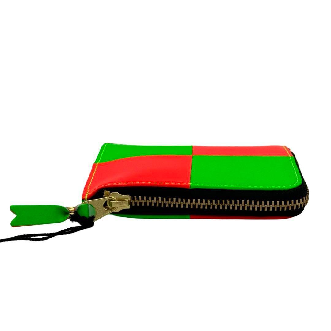 コムデギャルソン 小銭入れ ミニ財布 財布 オレンジ グリーン 未使用品