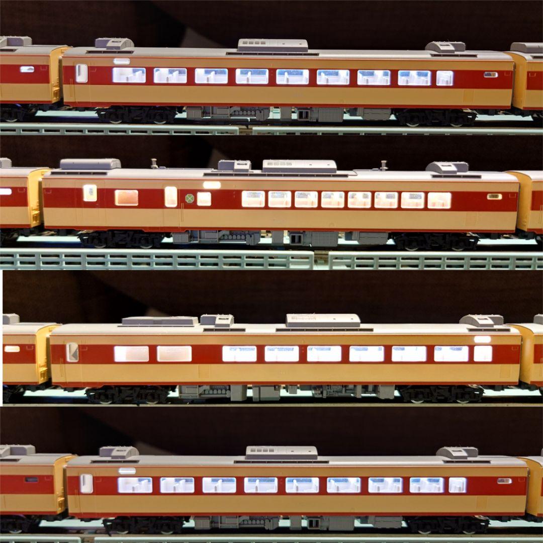 モ*)様 【室内灯有】TOMIX 98502,98504,他3両 国鉄キハ183