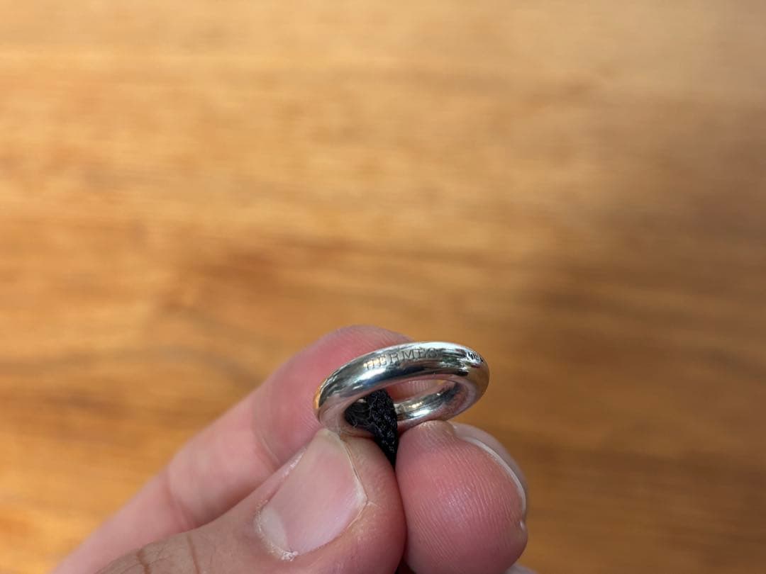 ル*ー様 【希少】HERMES スキッパー コード ブレスレット シェーヌダンク