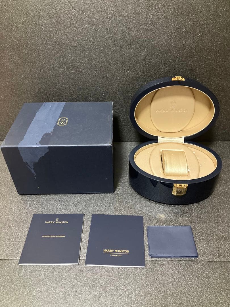 ハリーウィンストン 箱 空箱 指輪用 HW HARRY WINSTON 美品 ハリー