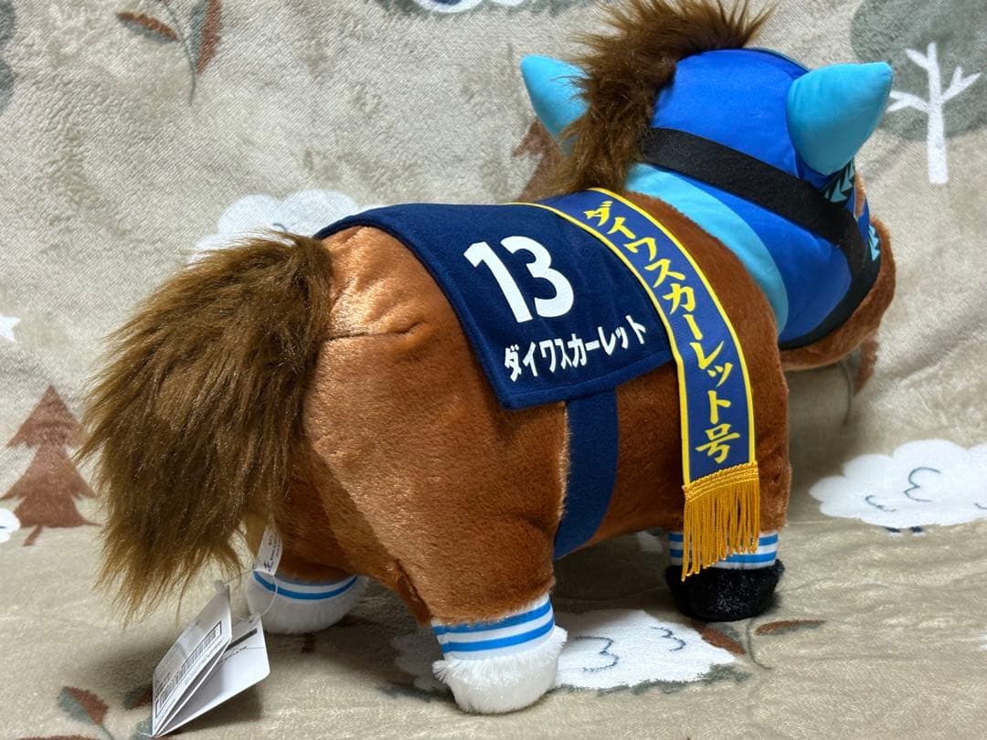 ウオッカ　ダイワスカーレット　サラブレッドコレクションふわふわBIGぬいぐるみ