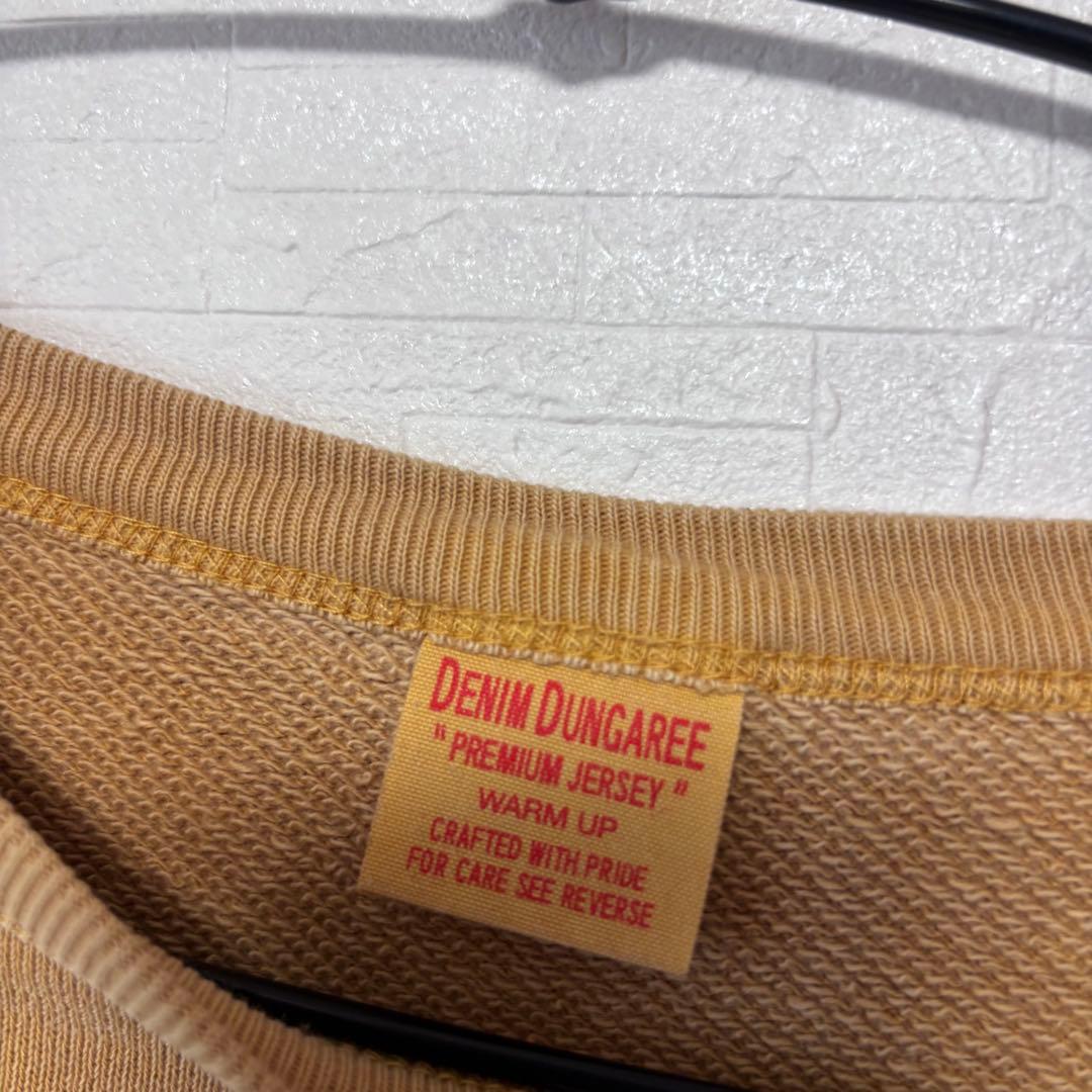 デニムダンガリー　スヌーピートレーナー