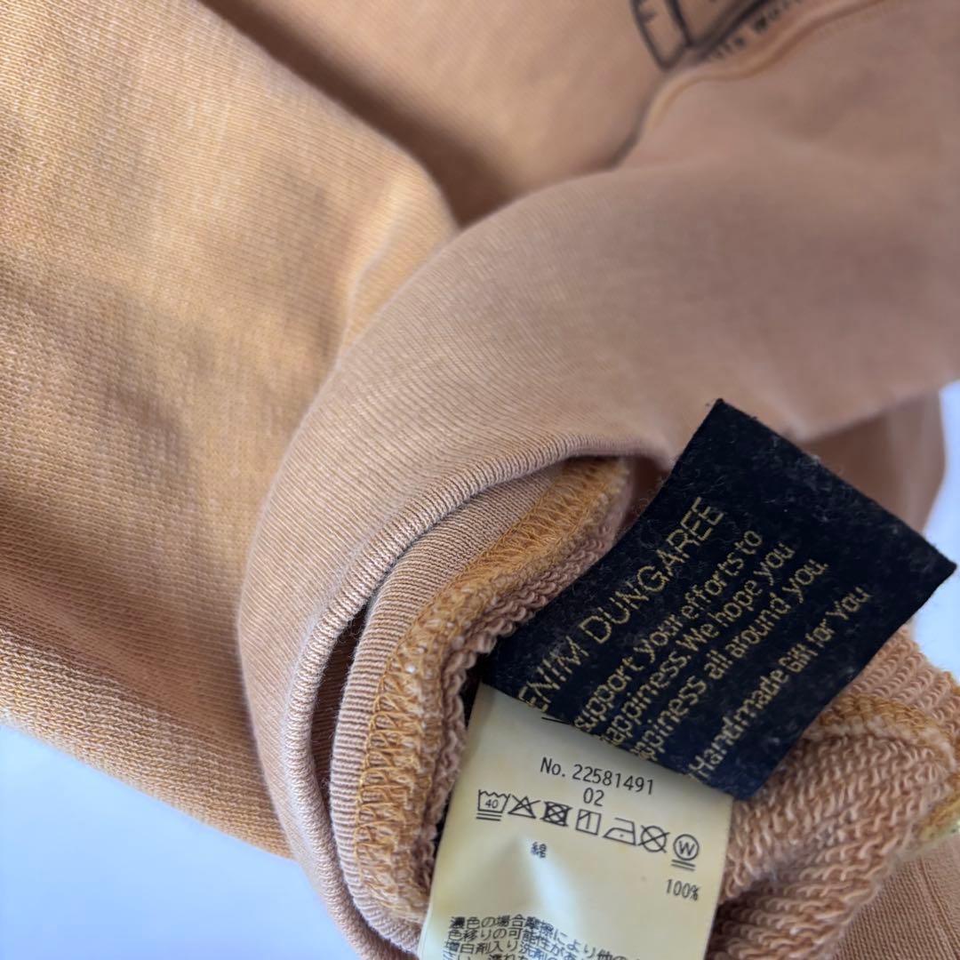 デニムダンガリー　スヌーピートレーナー