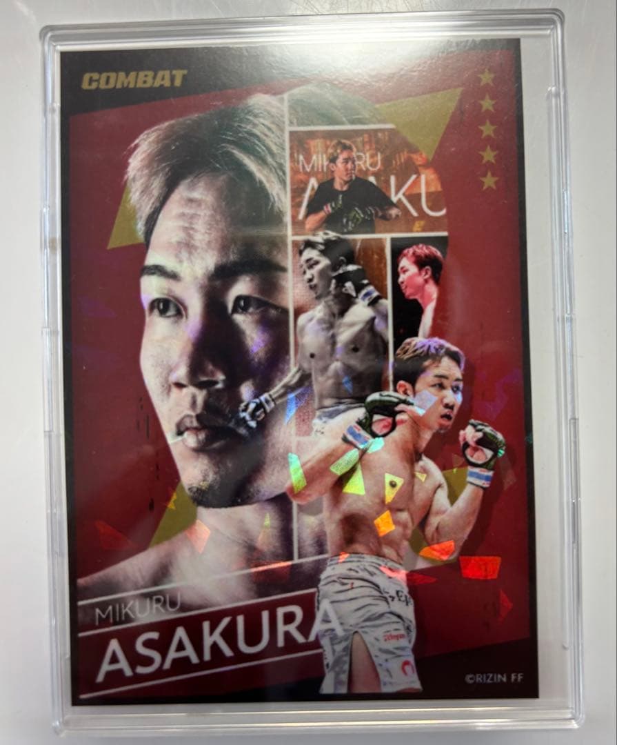 超激レア 500枚限定 朝倉未来 ライコレリアルカード - メルカリ