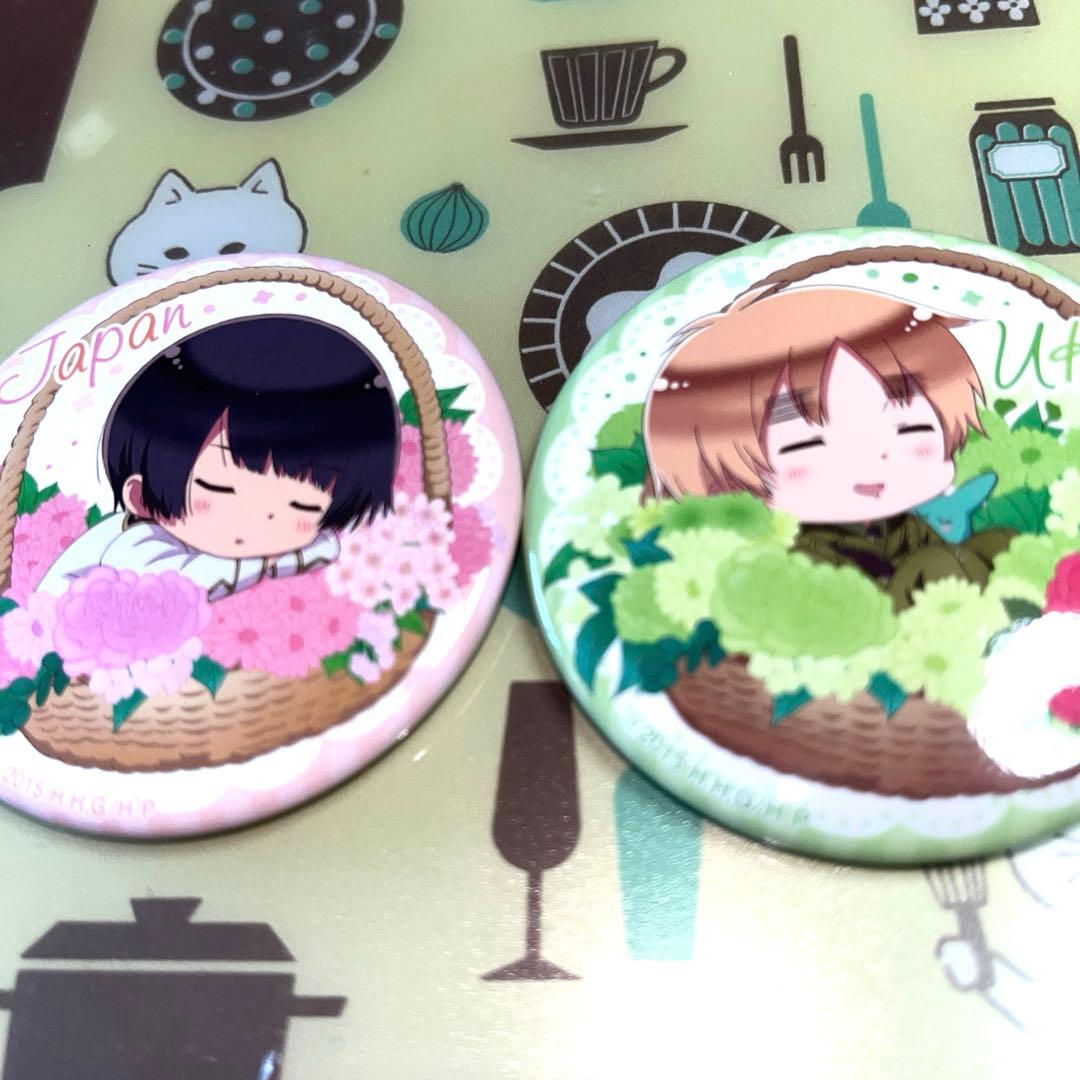 ヘタリアTheWorldTwinkle缶バッジセット