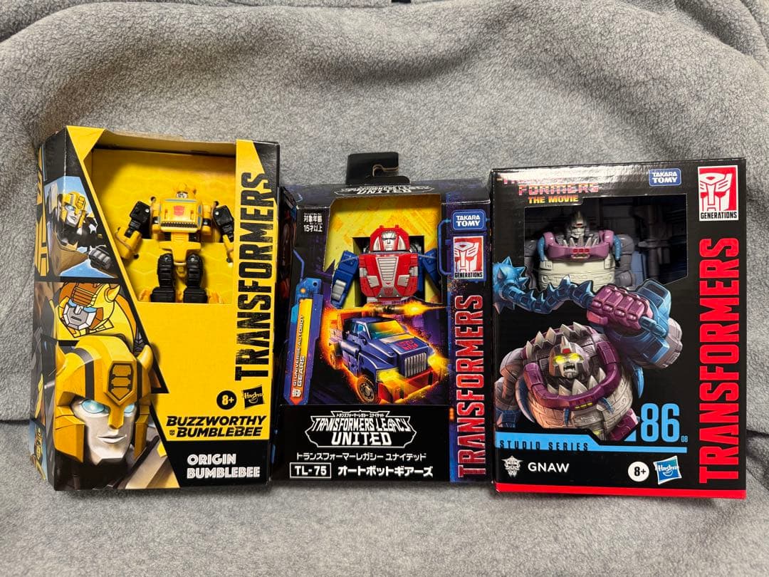 【新品】オリジン バンブルビー／レガシー TL-75／スタジオシリーズ GNAW