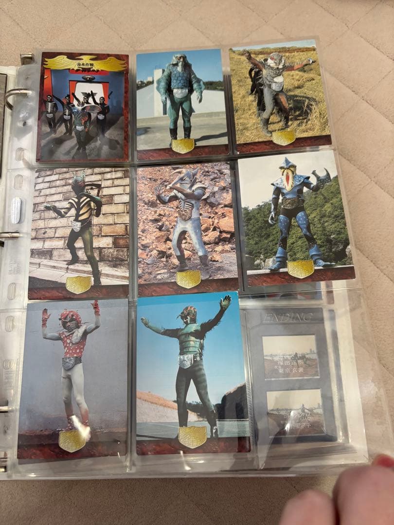 【トレカ】アマダ「仮面ライダー」特製バインダー+特製カード