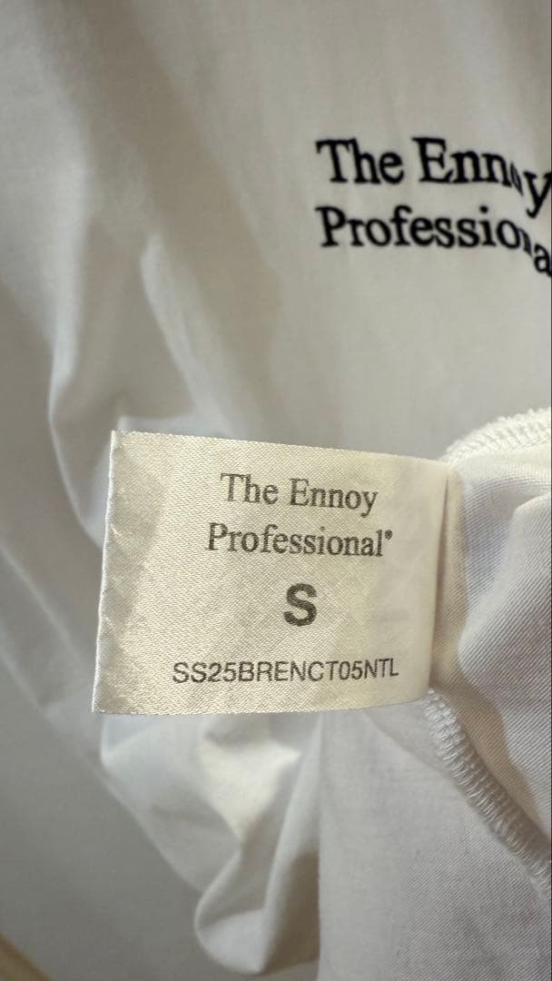 1/22値下げENNOY Logo T-shirt 25S/S Sサイズ 美品 - メルカリ