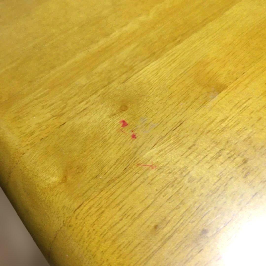 ダイニングテーブル 121×76（回転椅子2脚は別売）