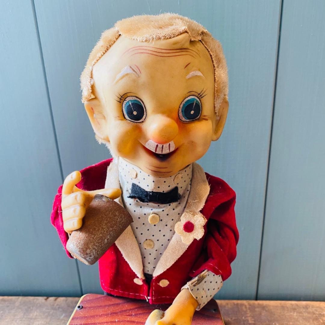 ヴィンテージブリキ人形バーテンダー