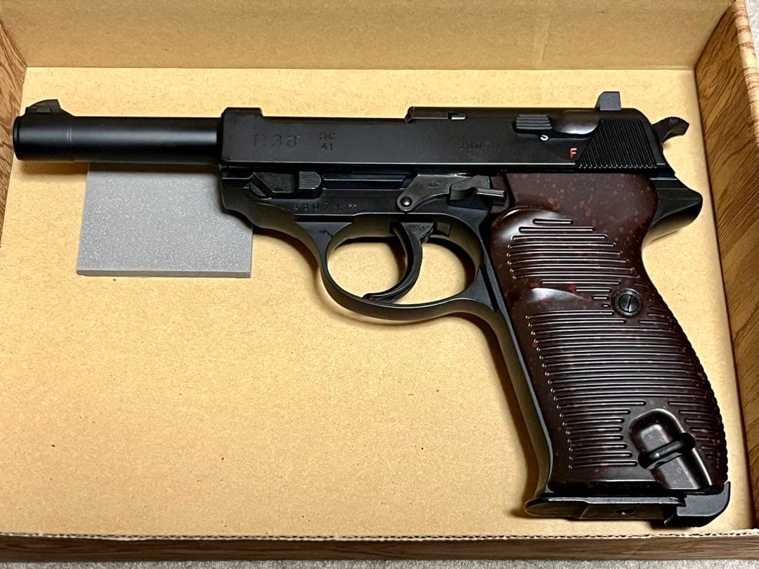 【ジャンク】ワルサーP38 ac41 ガスガン ブローバック マルゼン