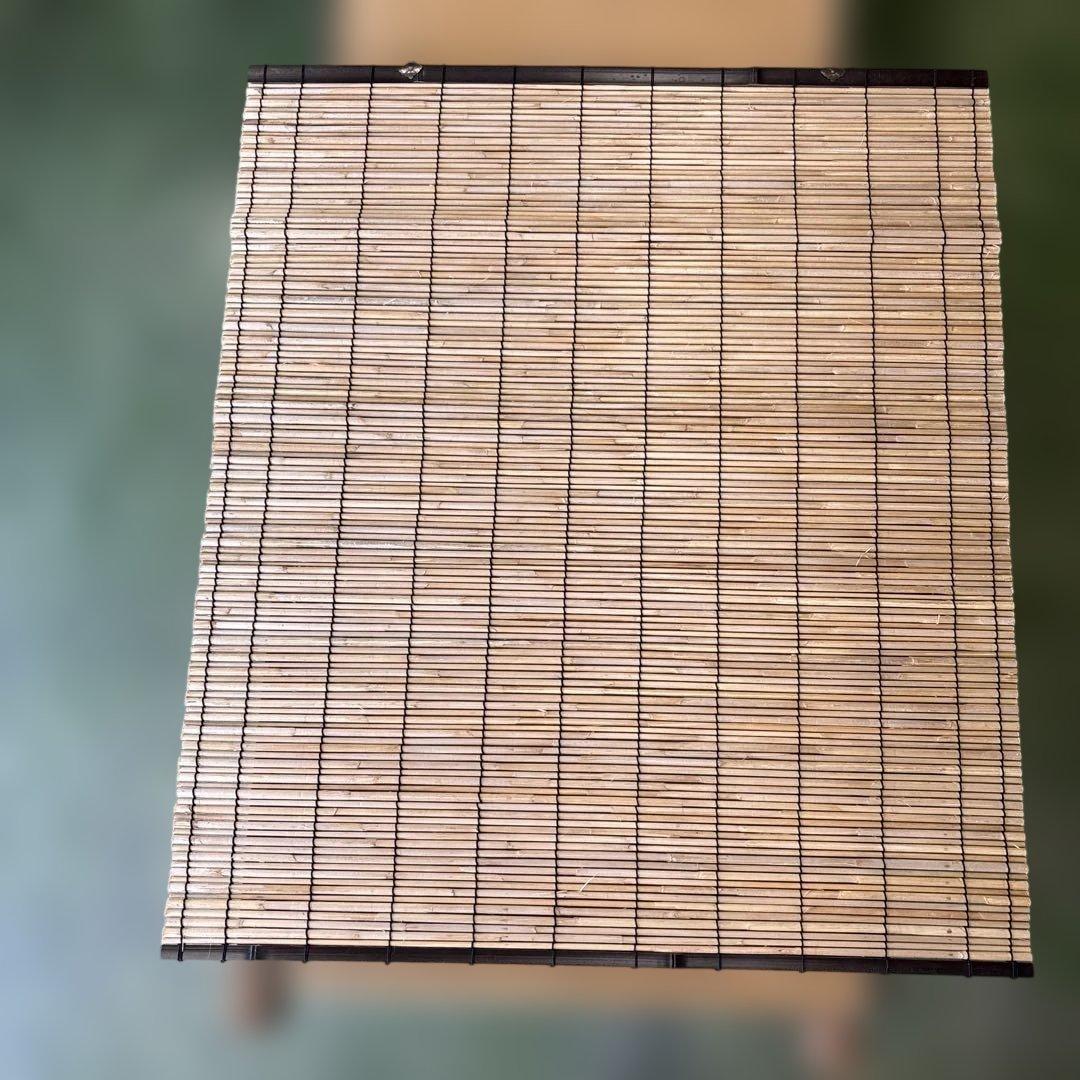 古い建具 1枚 簾戸 すど 葦戸よしど 夏障子 御簾戸 1/2 昭和中期の簾戸