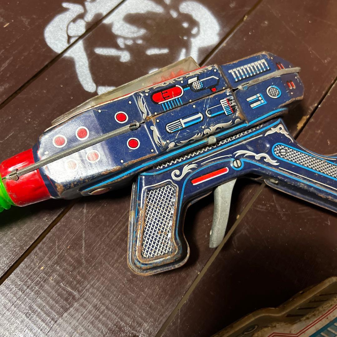 レトロ スペースガン 2点セット