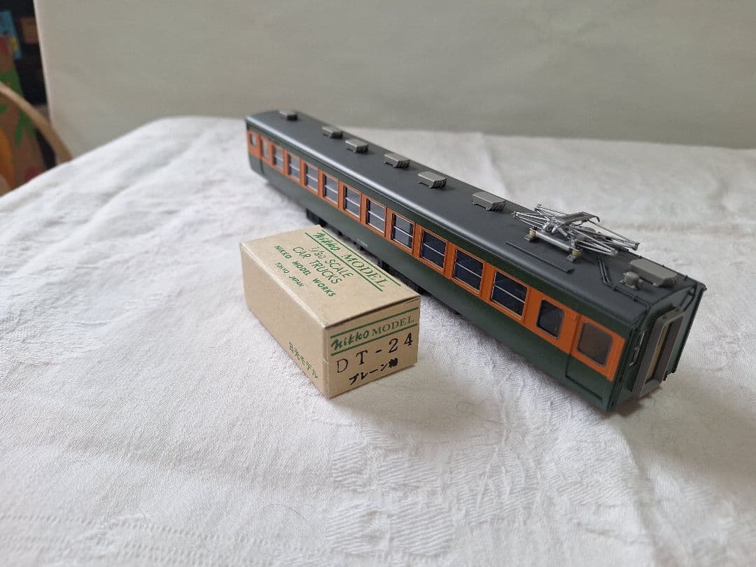 k*a様 HOゲージ 鉄道模型 ４輌 旧国鉄　東海型　キット組