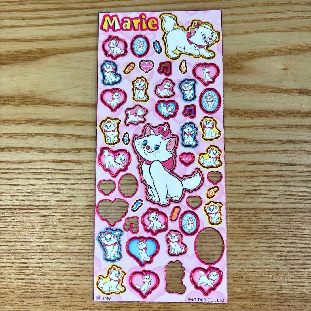 シール 平成レトロ マリー マリーちゃん ディズニー - メルカリ
