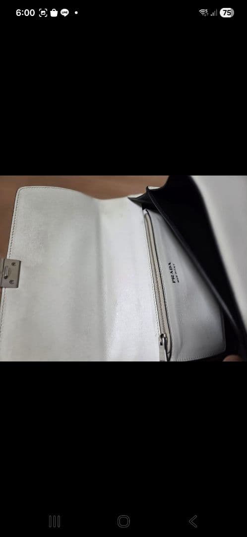 PRADA★エレクトラスタッズレザーショルダーバッグ赤