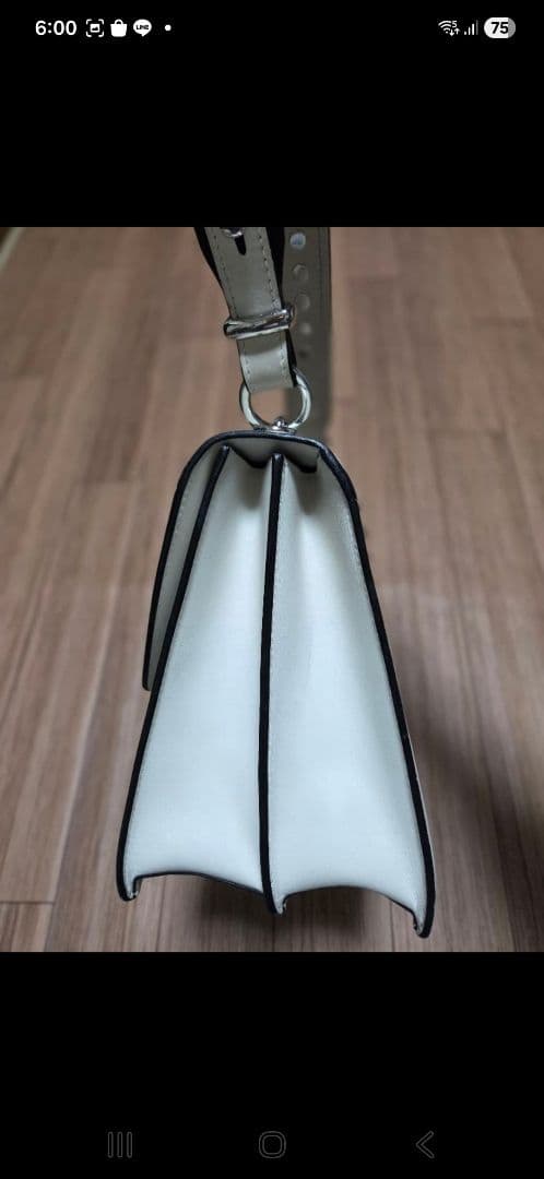 PRADA★エレクトラスタッズレザーショルダーバッグ赤