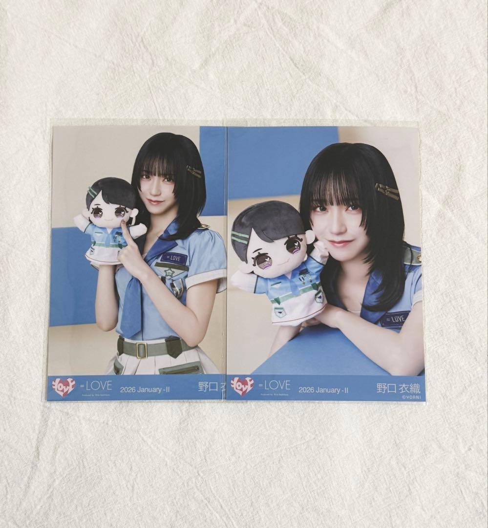 LOVE 野口衣織 モーリーファンタジー④ 生写真セット - メルカリ