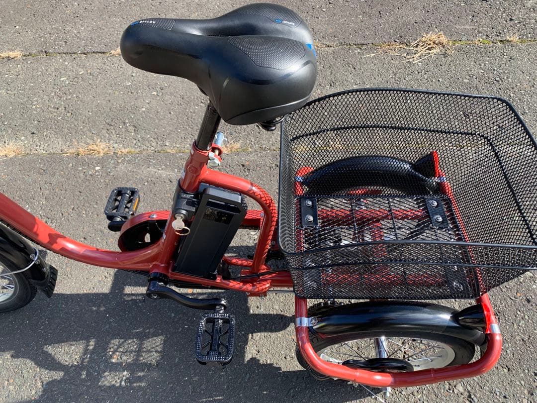 【即乘】送料無料E-PAR+ON電動アシスト三輪自転車18-14インチ動作確認済