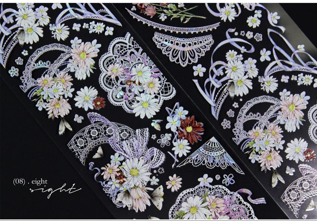 moodtape《花野似梦》海外マスキングテープ　マステ 【1803】