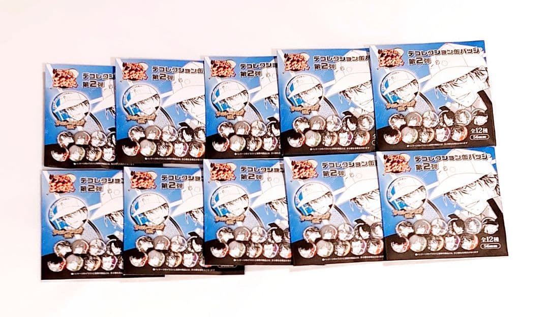 新テニスの王子様 デコレクション缶バッジ 未開封12点セット ジャンプ