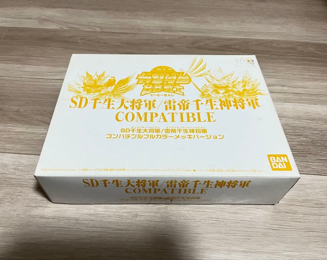 BB戦士 千生大将軍/ 雷帝千生神将軍 コンパチブルフルカラーメッキバージョン 雷帝千生神将軍｜ノーフェイスさんのガンプラ作品｜GUNSTA（ガンスタ）