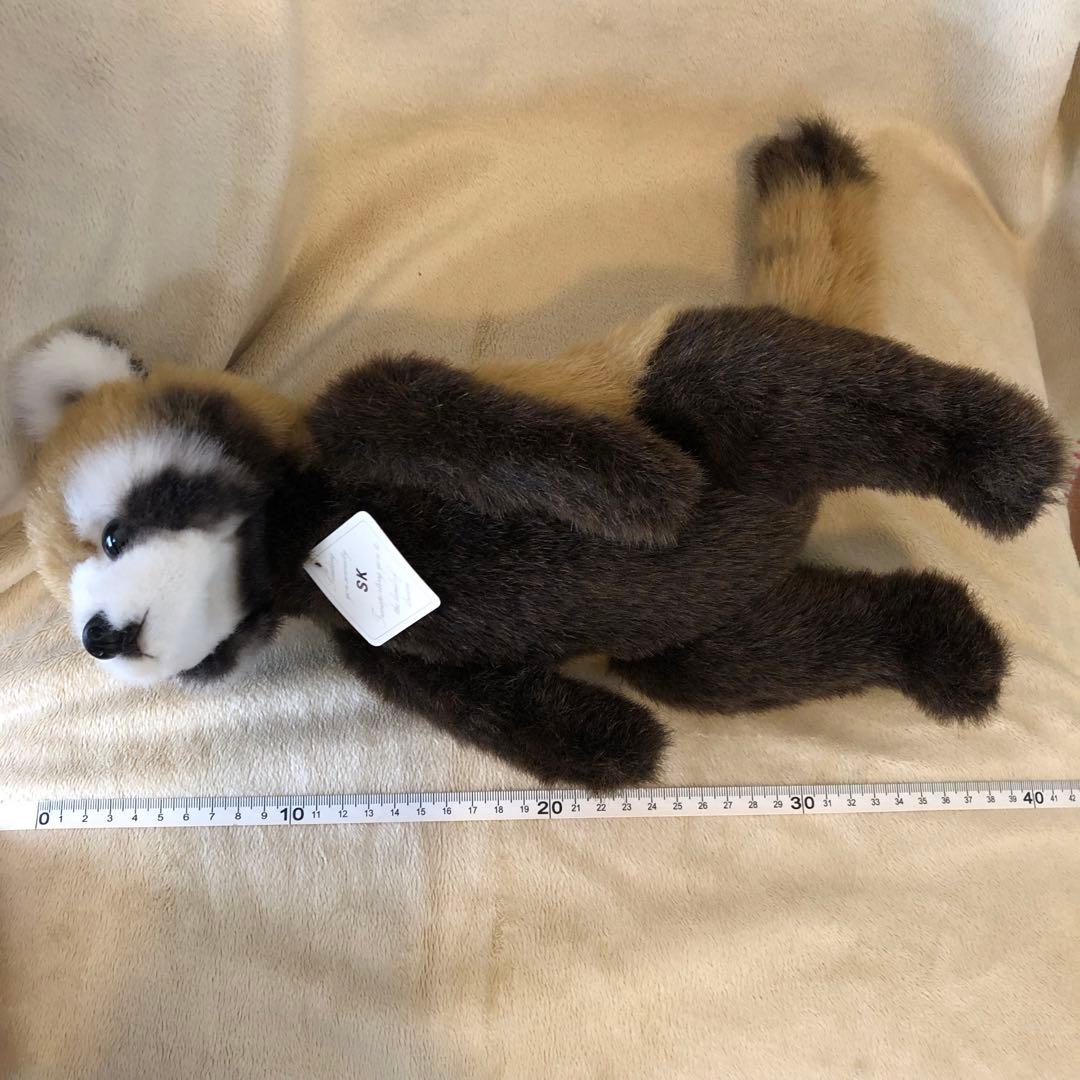 四季オリジナル　リアル　レッサーパンダ　レトロ　ぬいぐるみ