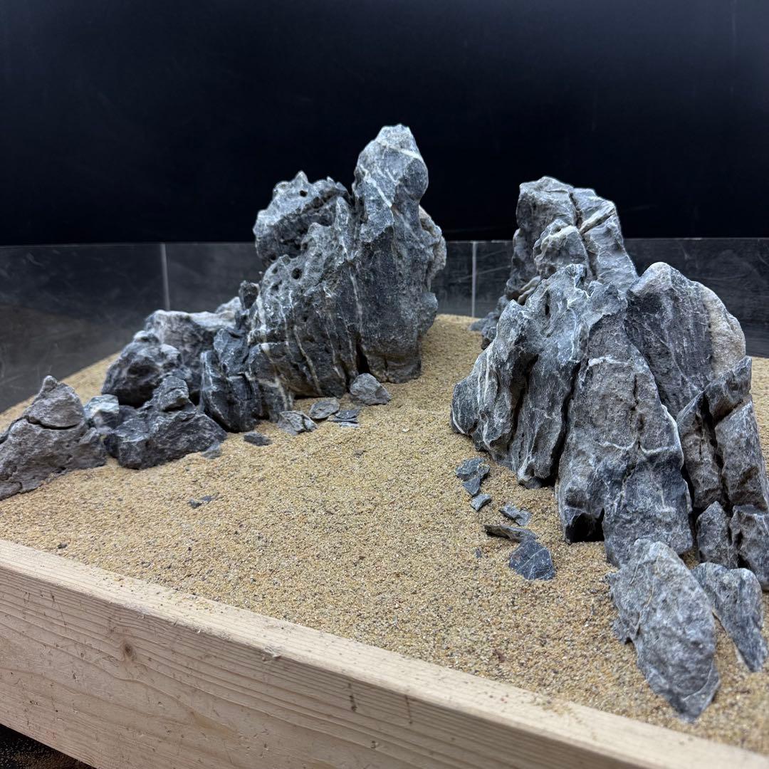 MSS-7260 青龍石レイアウトセット 酸処理済み龍王石 竜王石