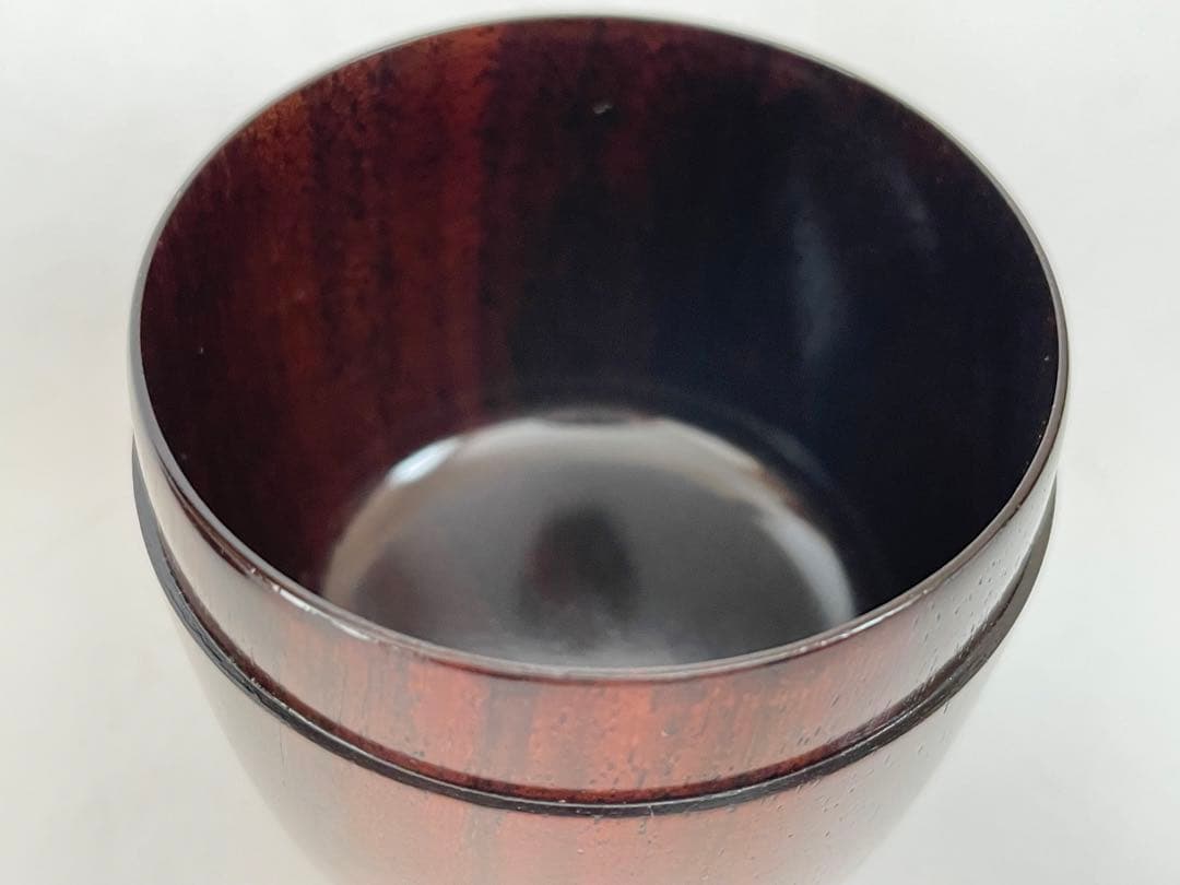 人間国宝川北良造紫檀造中棗棗共箱茶器茶入木工芸