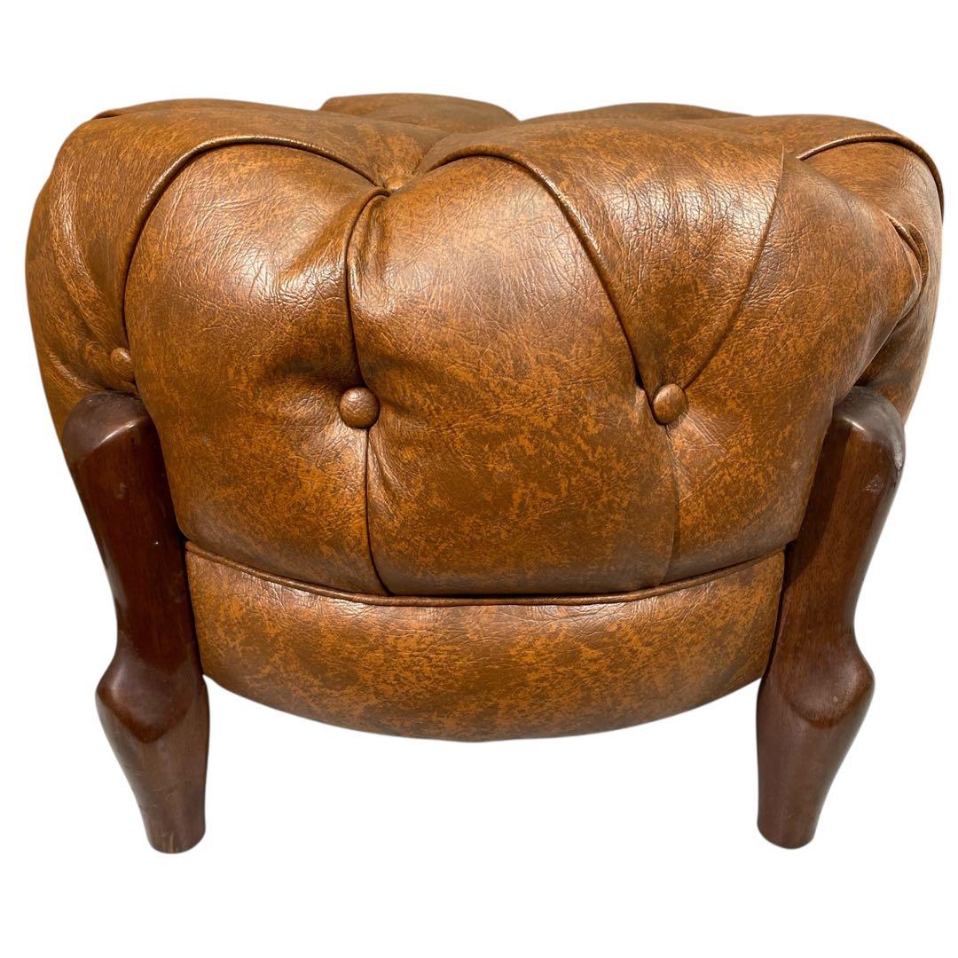 【美品】マルニ木工 ベルサイユ オットマン ブラウン