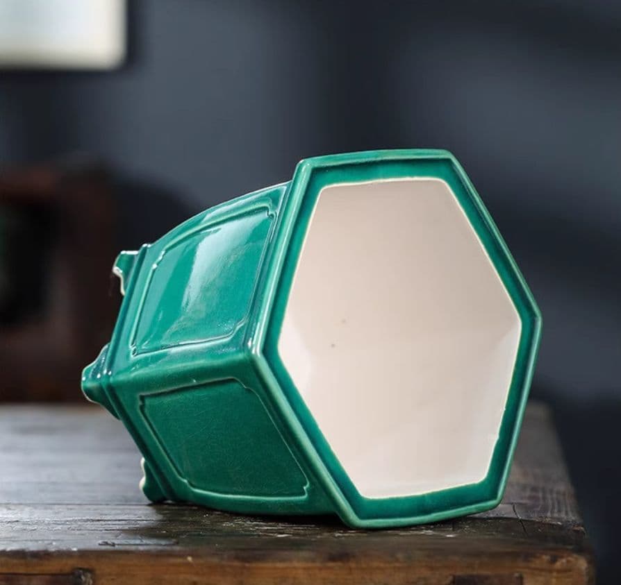 盆栽鉢 青磁鉢 山野草鉢 多肉植物 植木鉢 小品大品盆栽鉢 陶器