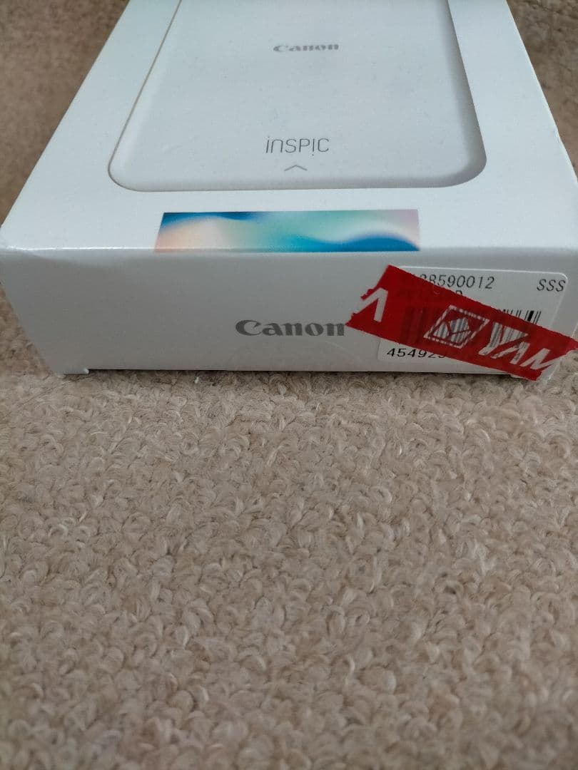 Canon スマホプリンター iNSPiC PV-123-SP 写真用 ピンク(中古品