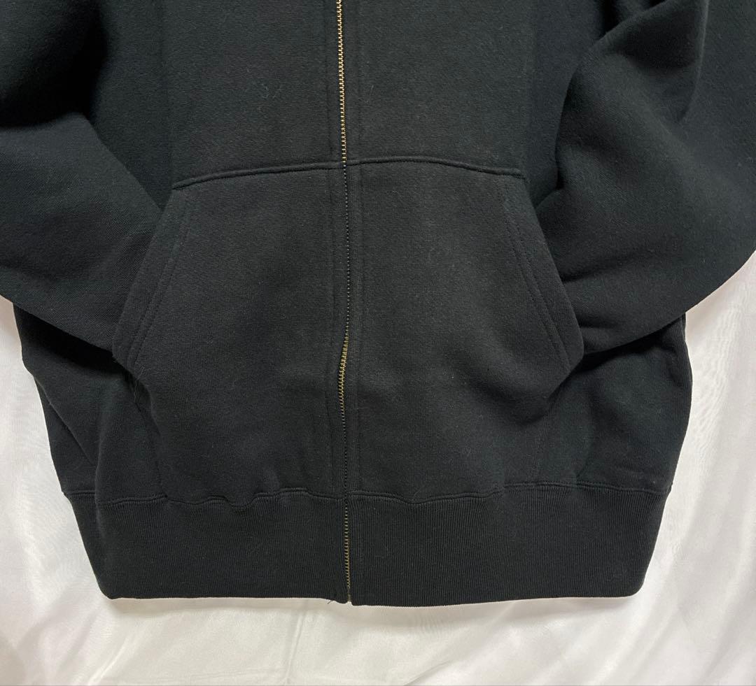 オアシス oasis フーディ ジップパーカー 黒 M