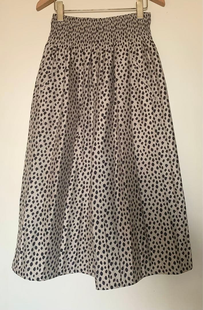 BEARDSLEY ジャガードキュロット レオパード