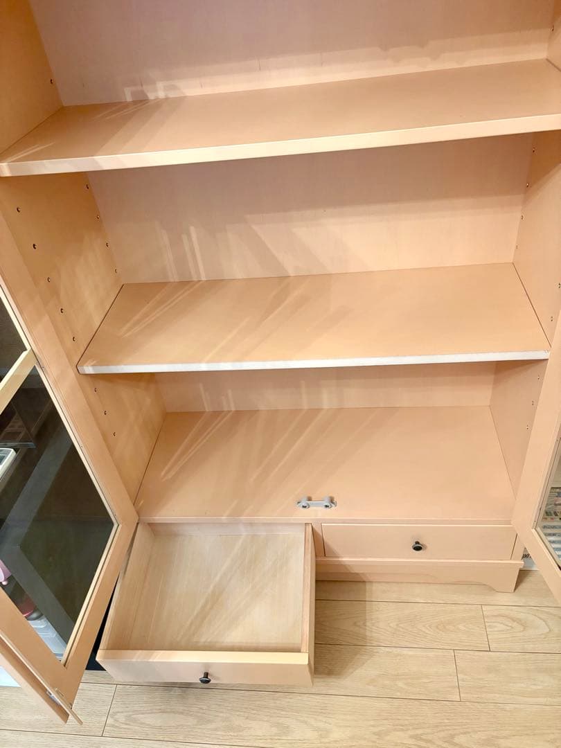 ☆匿名配送☆ リンホーリン IDC大塚家具 キャビネット/飾り棚