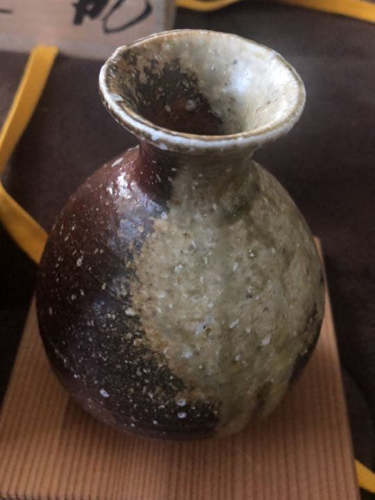 林敏夫作 白磁唐草文湯呑 五客 共箱 板谷波山弟子 茶器 共箱 C695