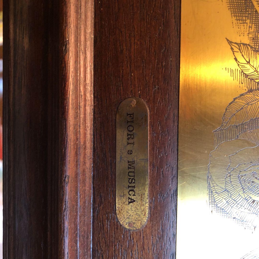 fiori musica エッチング