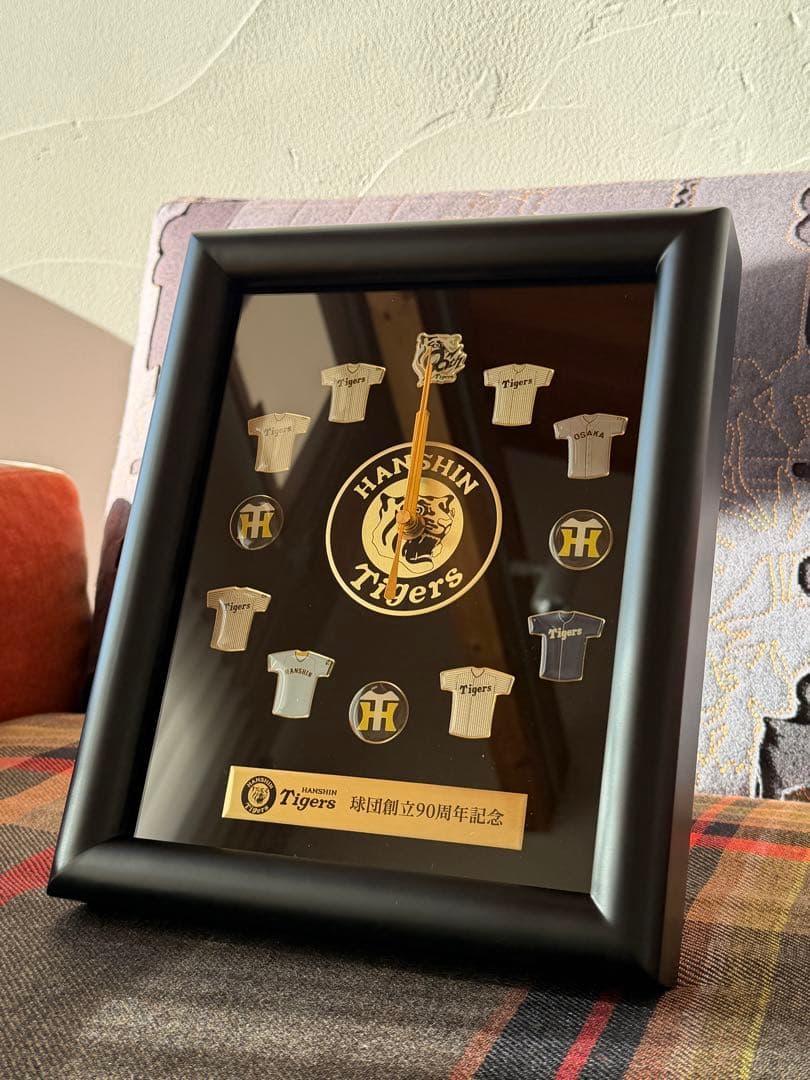 阪神タイガース 創立90周年記念 ピンズクロック
