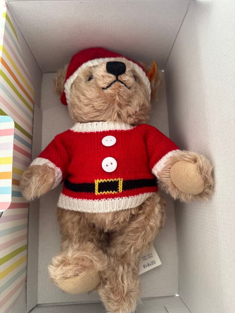 新品未使用 シュタイフ テディベア パディ タグ・箱付き