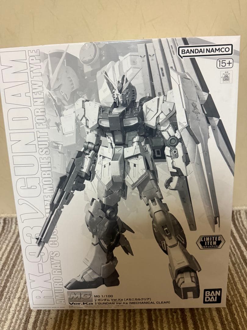 MG サザビー + νガンダム　メカニカルクリア