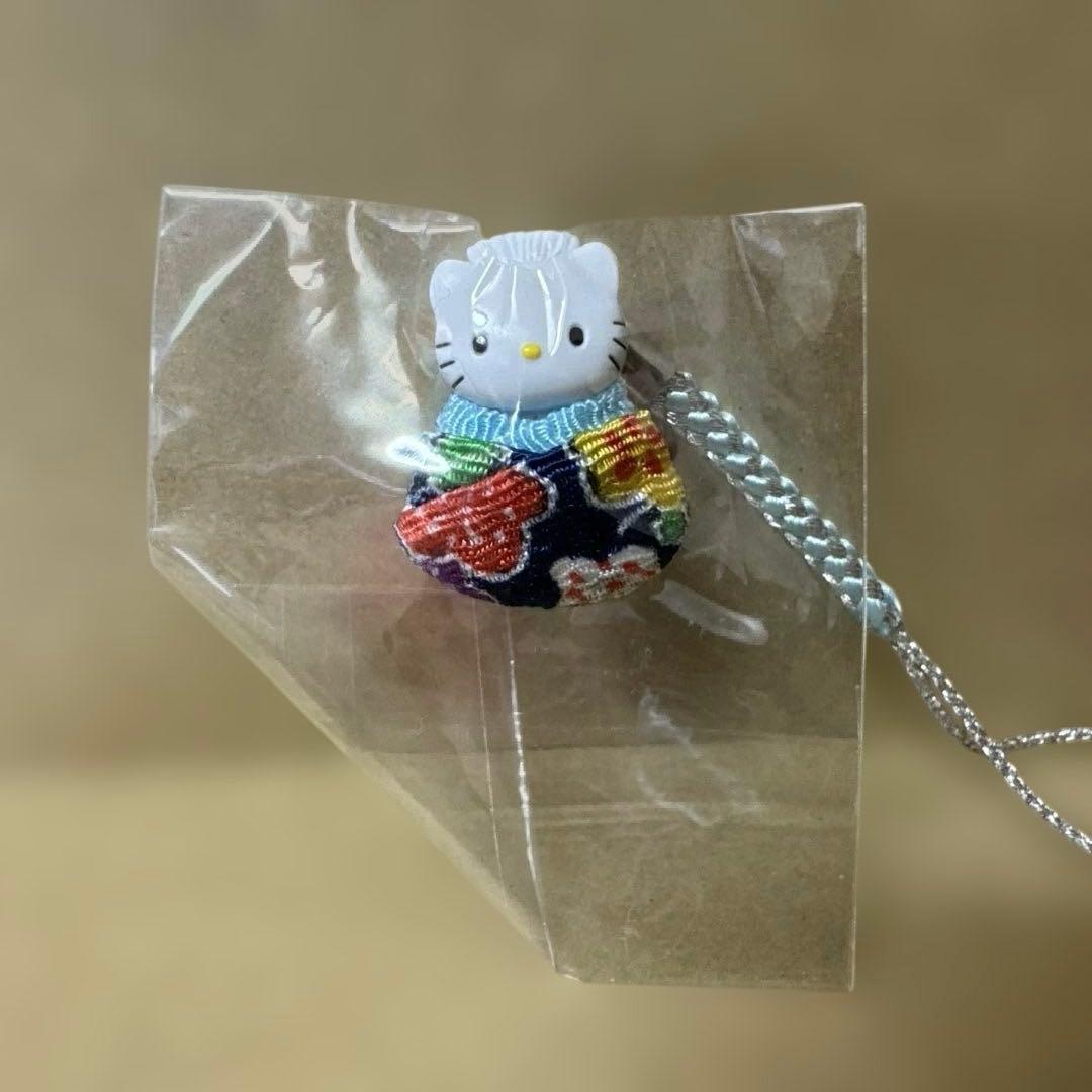 ハローキティ　京都　縁結びバージョン　ストラップセット