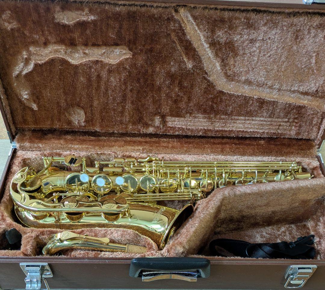 美品 YAMAHA アルトサックス　YAS-24　ストラップ ハードケース付き