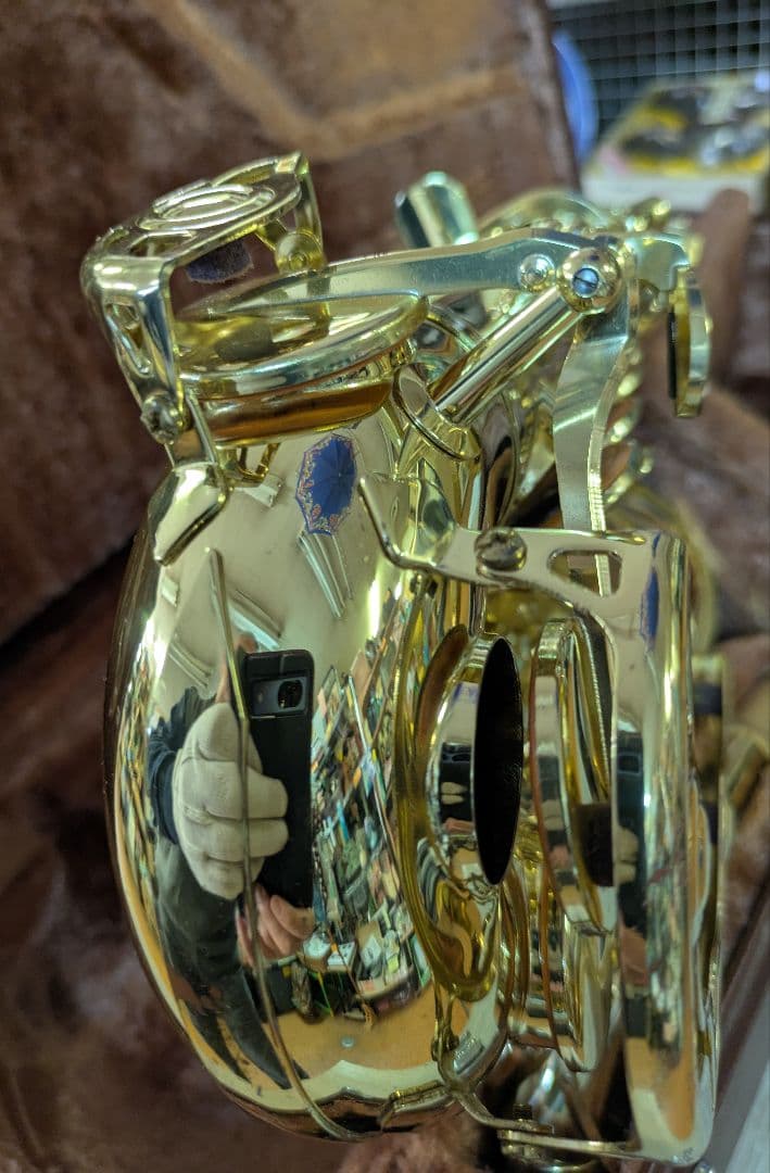 美品 YAMAHA アルトサックス　YAS-24　ストラップ ハードケース付き