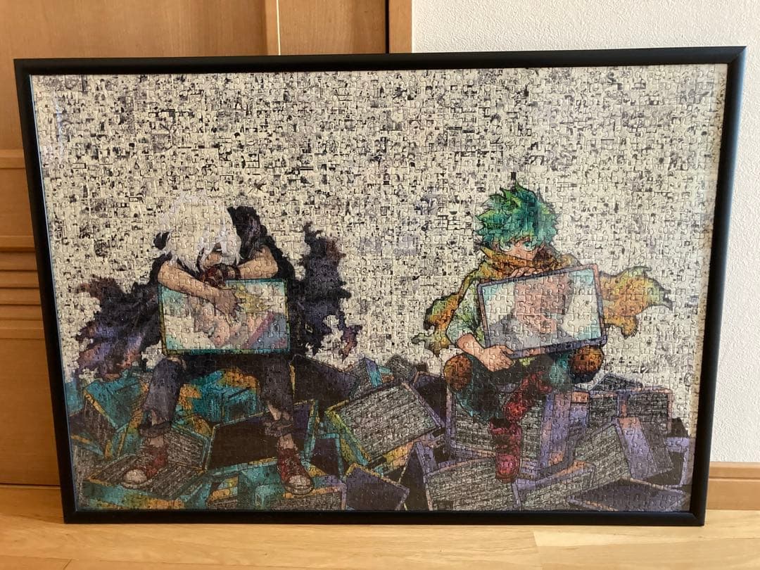 ヒロアカ モザイクアートパズル 完成品 ヒロアカ展 パズル 新品未開封