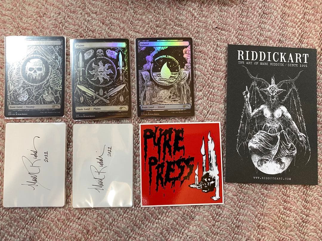 SLD】Mark Riddick 基本土地 アーティストプルーフ MTG foil英語