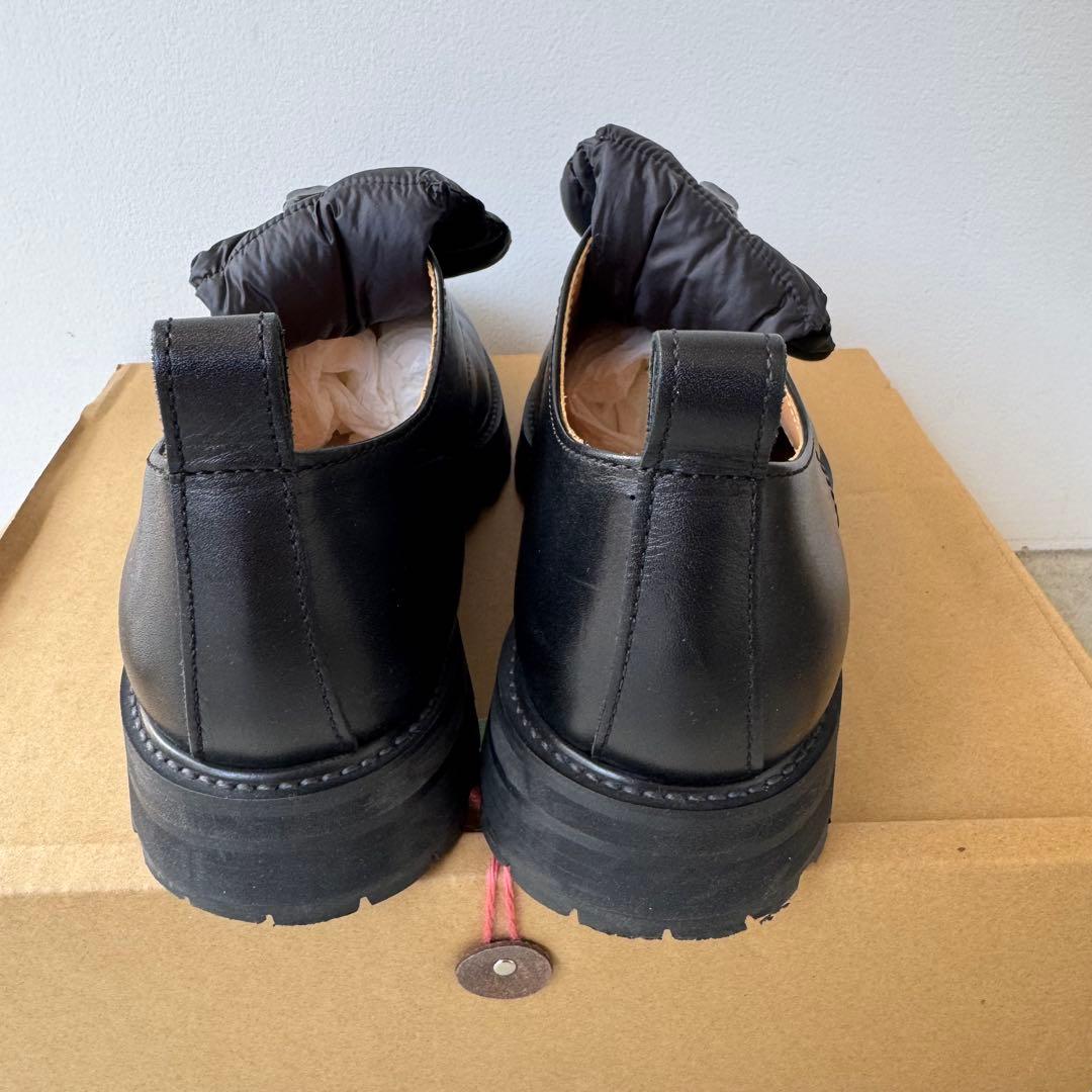 美品 Hender Scheme padded blucher 6 ブラック