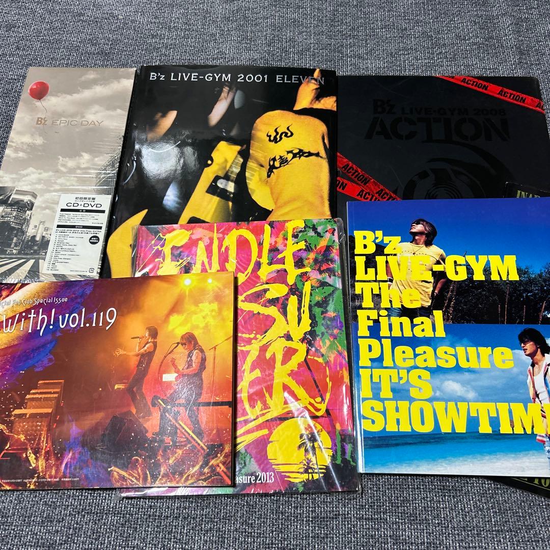Bz LIVE-GYM パンフレット・写真集セット B'z LIVE GYM Pleasure'92