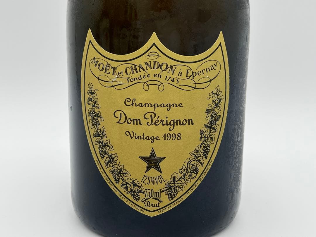 未開栓】シャンパン ドン・ペリニョン ヴィンテージ 1998年 箱あり